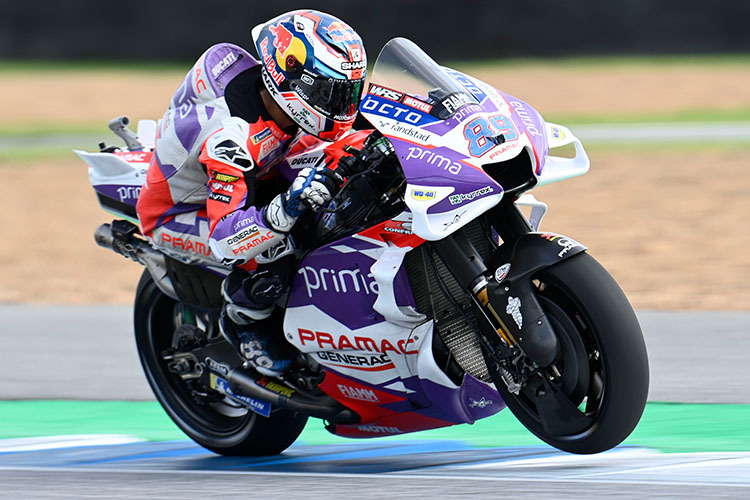 Jorge Martin : 3e place vendredi avec la Pramac-Ducati