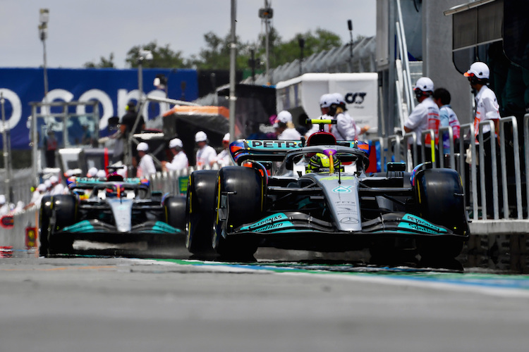 Spanien-GP im Fernsehen Mercedes hofft auf Klarheit / Formel 1