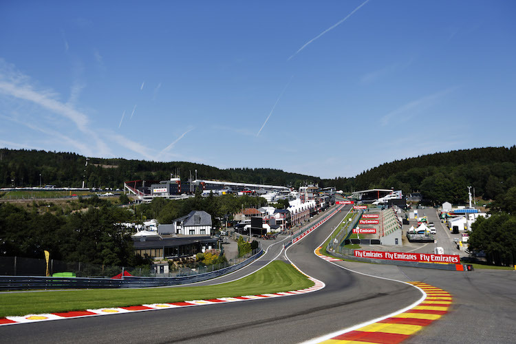 Bald dürfen die Formel-1-Stars wieder auf dem Circuit de Spa-Francorchamps Gas geben
