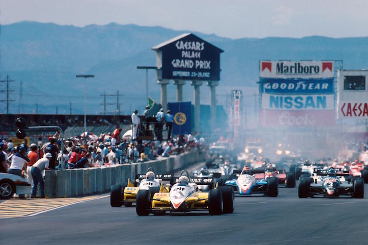 Die Formel 1 in Las Vegas 1982