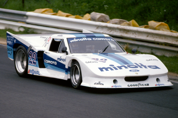 Harald Ertls Lotus Europa 1979 auf dem Nürburgring