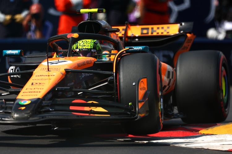 Lando Norris war im Qualifying von Monaco der Schnellste
