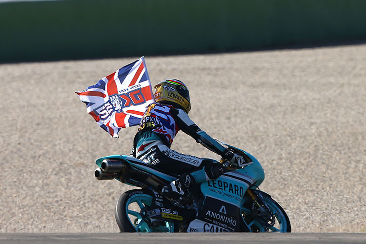 Danny Kent krönte sich zum Moto3-Weltmeister