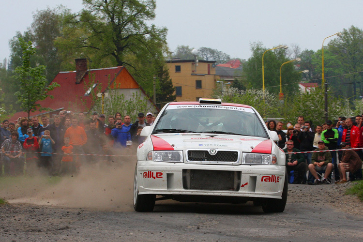 Kahle im Skoda Octavia WRC