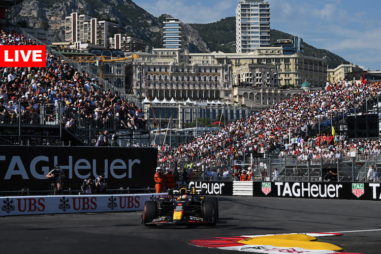 Max Verstappen hat seinen zweiten Monaco-Sieg nach 2021 errungen, zu Beginn noch bei freundlichem Wetter