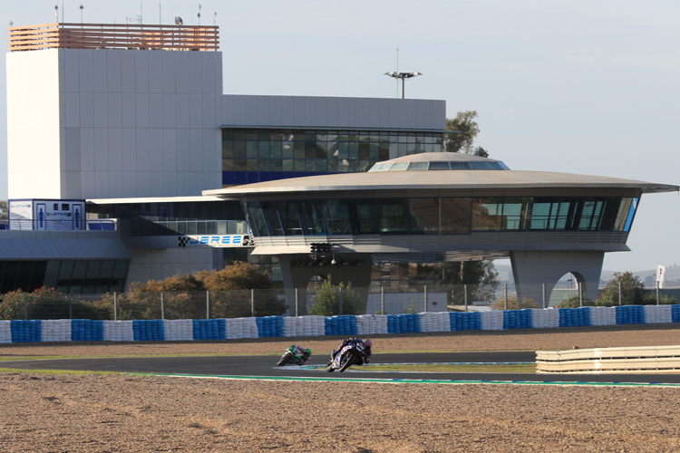 Die Teams testen gerne in Jerez