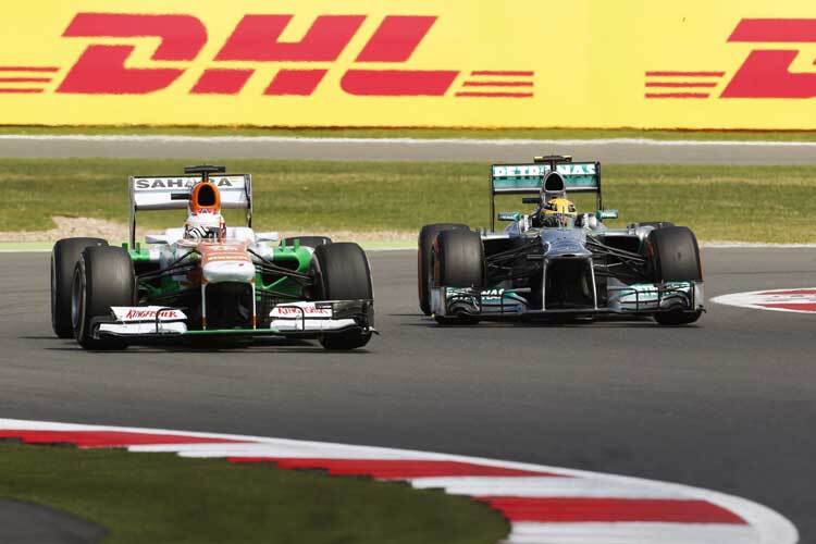Lewis Hamilton kämpfte in Silverstone wie ein Löwe