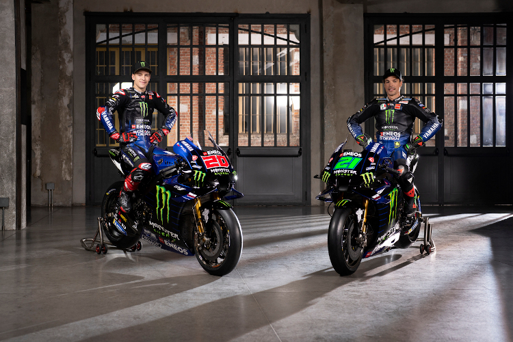 Das Yamaha-Werks-Duo 2022: Fabio Quartararo und Franco Morbidelli