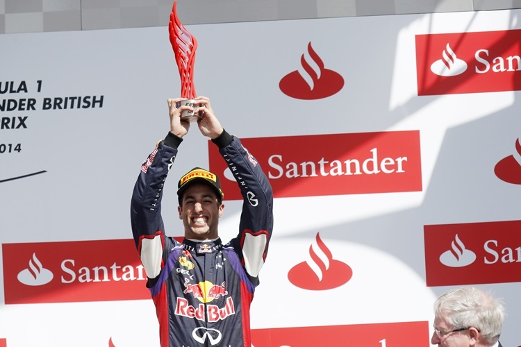 Daniel Ricciardo belegt Rang 3