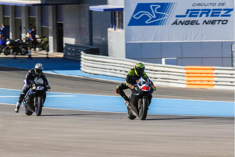 Maverick Viñales und Marcos Ramirez trainierten gemeinsam in Jerez