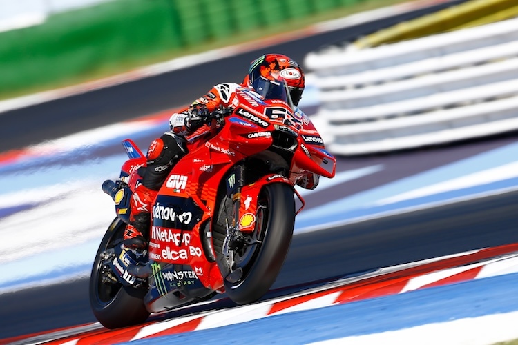Platz 8 für Pecco Bagnaia
