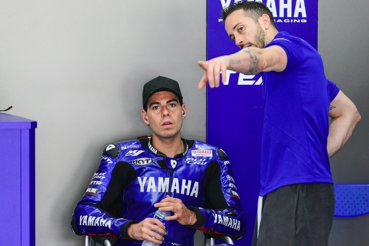 Augusto Fernandez ist hauptberuflich MotoGP-Testfahrer von Yamaha