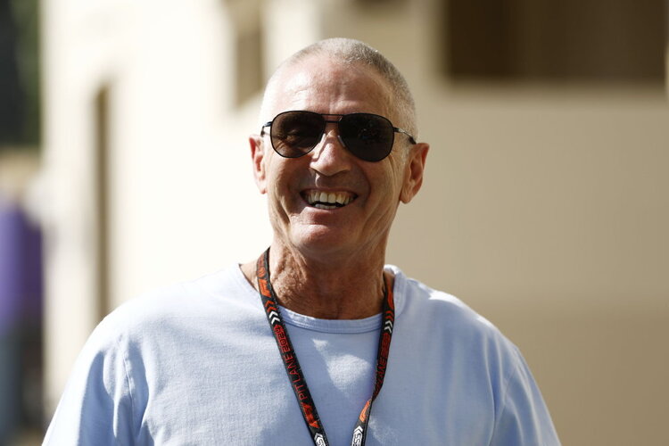 Mick Doohan beim Formel-1-Rennen in Abu Dhabi