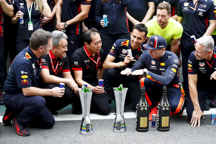 Max Verstappen fühlt sich wohl im Red Bull Racing Team