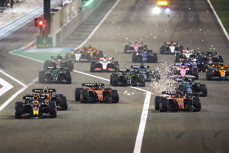 Start zum Grand Prix von Bahrain 2023