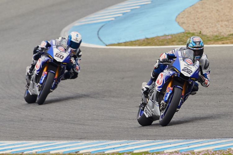 Sylvain Guintoli und Alex Lowes: Wer wird der schnellere Yamaha-Pilot? 