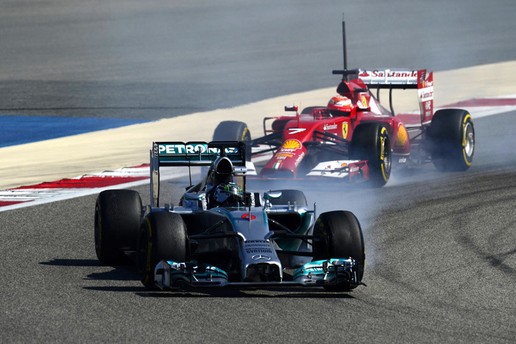 Mercedes vor Ferrari: Beträgt der Unterschied zwischen den Antriebseinheiten 75 PS?