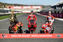Augusto Fernández, Francesco Bagnaia, Izan Guevara – die drei Weltmeister im Grand Prix