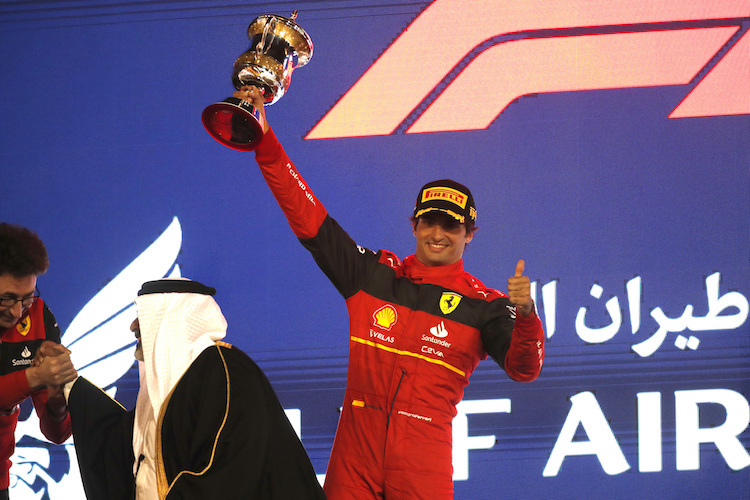 Carlos Sainz in Bahrain