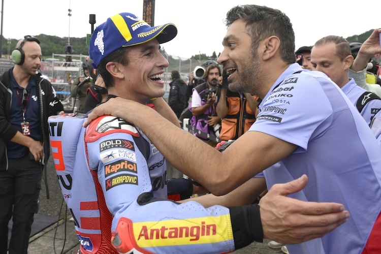 Marc Marquez und Frankie Carchedi