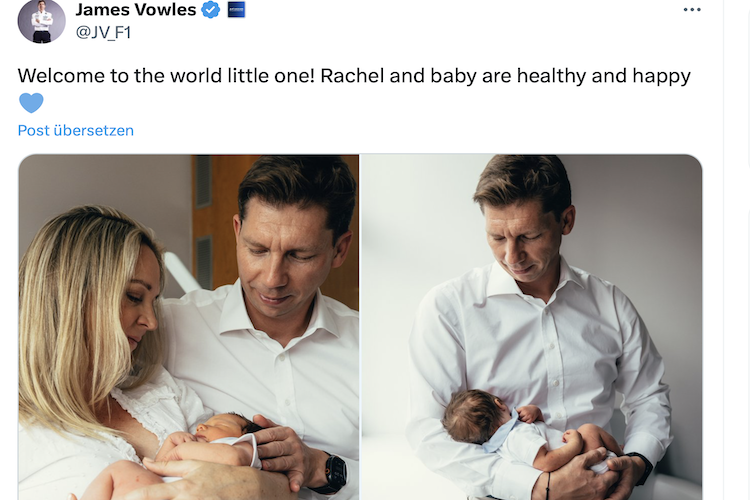 So freut sich James Vowles
