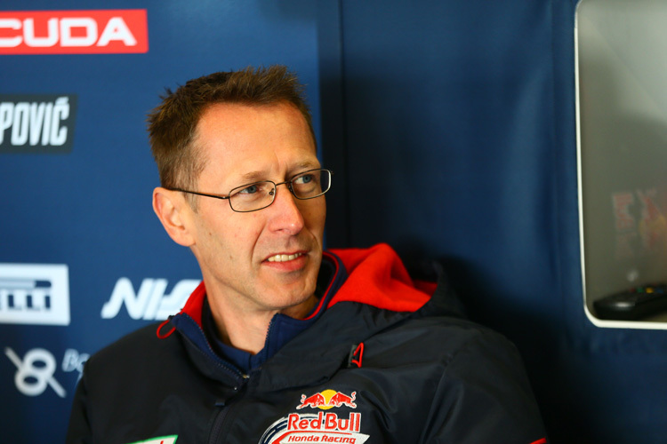 Pieter Breddels, der Technische Manager von Red Bull Honda