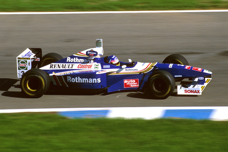 Jacques Villeneuve 1997 in Jerez: Als Castrol und Renault letztmals zusammen waren