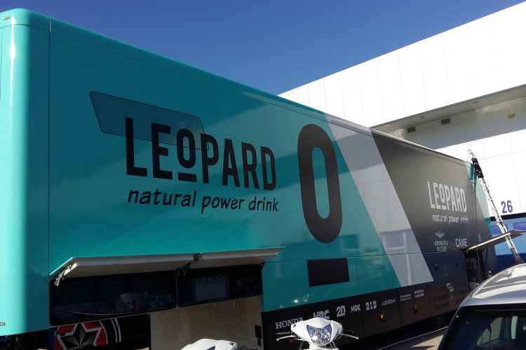 Der Kiefer-Truck im neuen Leopard-Design