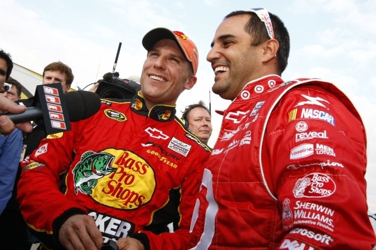 Jamie McMurray und Juan Pablo Montoya