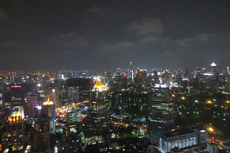 Blick über Bangkok
