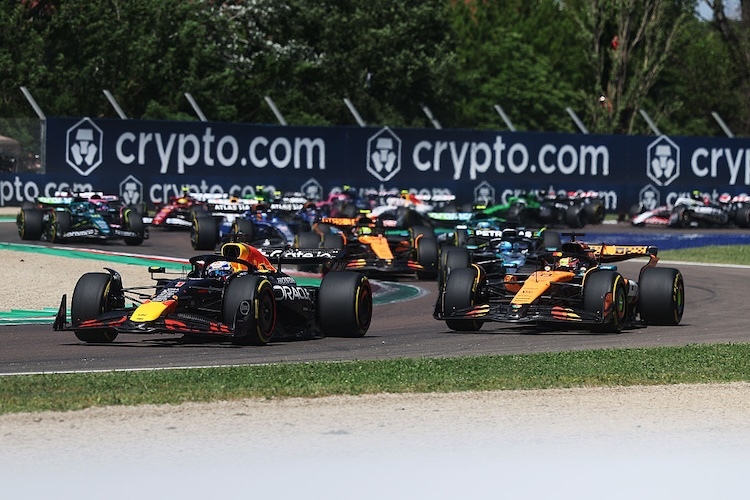 Verstappen und Piastri