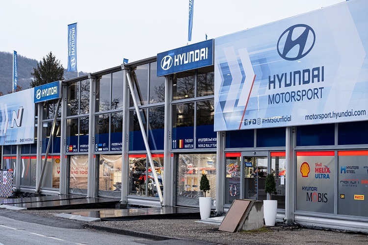 Serviice von Hyundai Motorsport 