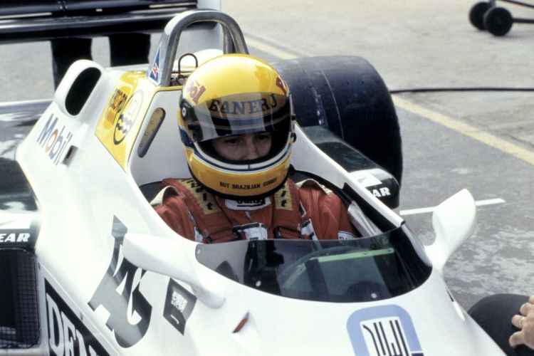 Ayrton Senna 1983  - Sein erster Formel 1 Test im Williams