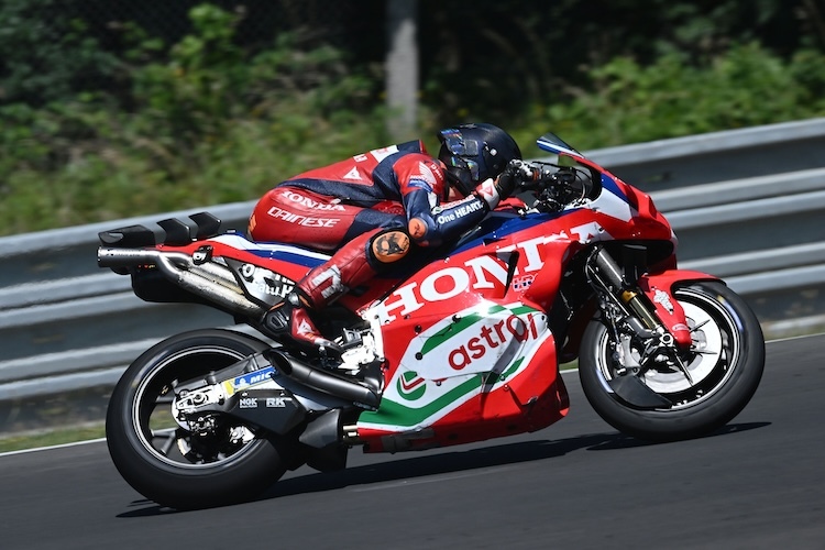 Luca Marini beim MotoGP-Test in Brünn