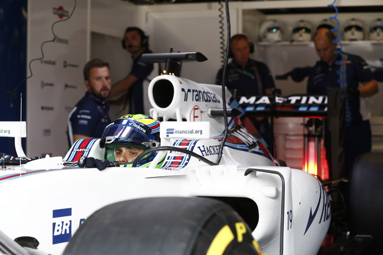 Felipe Massa: «Wir hatten mehrere Probleme, die meine Trainingszeit verkürzt haben»