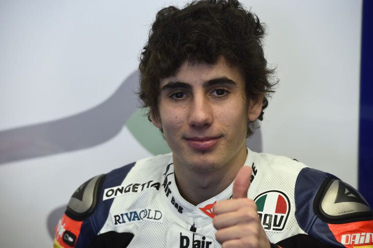 Niccolò Antonelli war im Regen von Austin der schnellste Moto3-Pilot