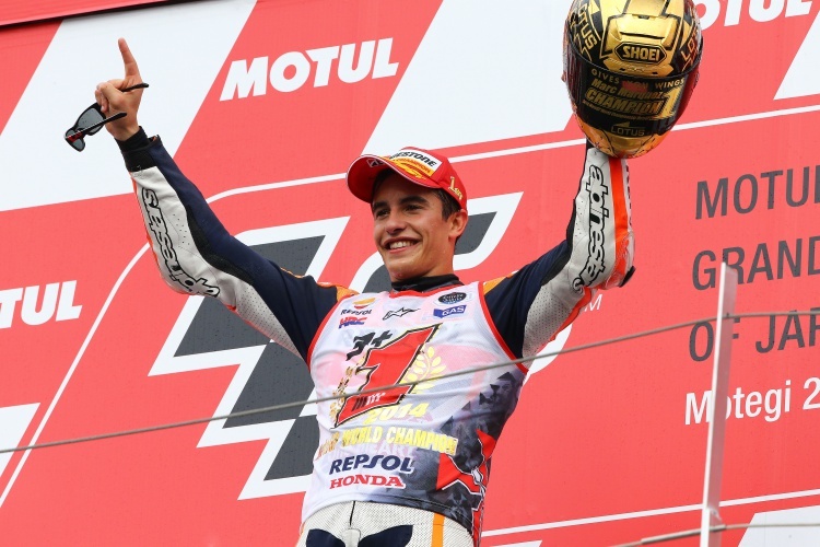MotoGP-Weltmeister 2014 - Marc Márquez