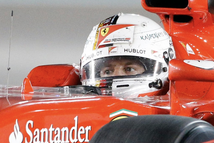 Vettel fährt in Singapur aber auch mit klarem Visier