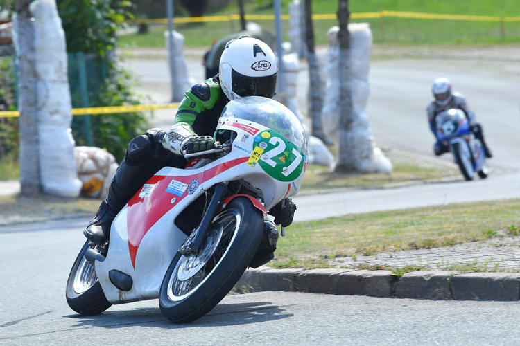 Zu bestaunen gibt es beim Classic-GP im Zschorlauer Dreieck viele historische Rennmotorräder