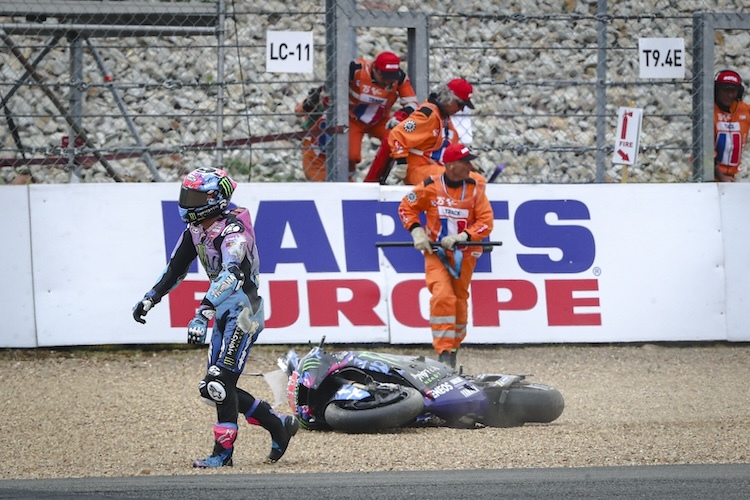 Drama: Fabio Quartararo stüzte 2024 im Kampf um Platz 5