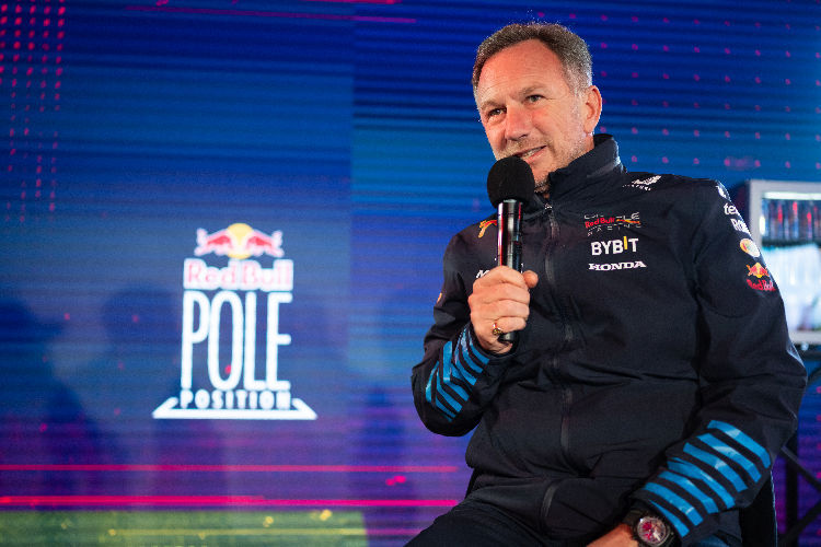 Red Bull Racing-Teamchef Christian Horner