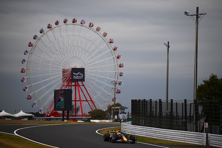 Max Verstappen war im ersten freien Training auf dem Suzuka Circuit der Schnellste