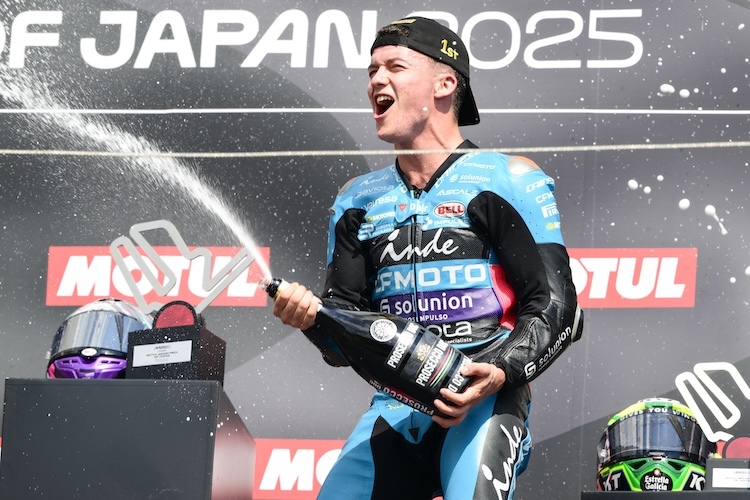 Moto2-Ass Dani Holgado hat besten Chancen auf den Titel «Rookie des Jahres»