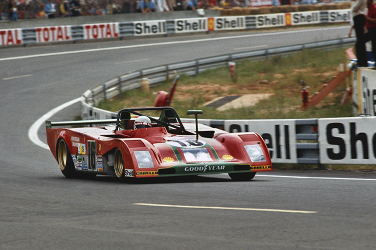 Im Ferrari-Sportwagen war Merzario erfolgreicher als in der Formel 1