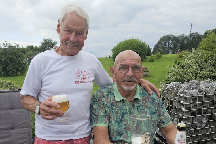 Bart Notten 2024 mit Hans-Georg Peppinghaus