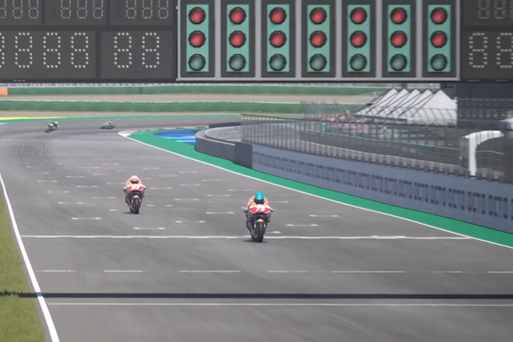 Virtuelle MotoGP: Kein Vergleich zum echten Rennsport