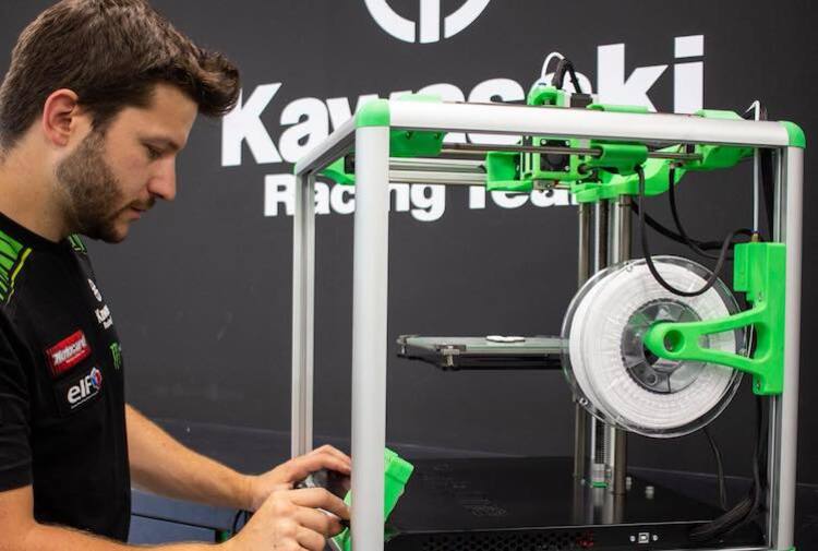 3D-Drucker im Einsatz bei Provec-Kawasaki
