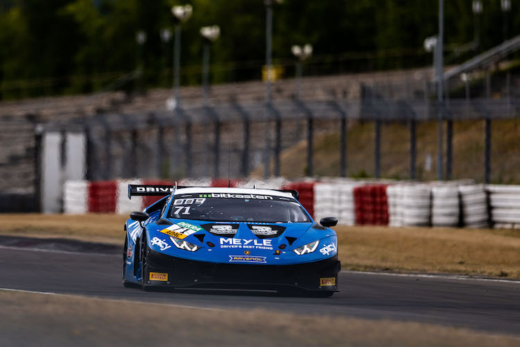  Maximilian Paul fuhr im Paul Motorsport Lamborghini die Tagesbestzeit in der Eifel