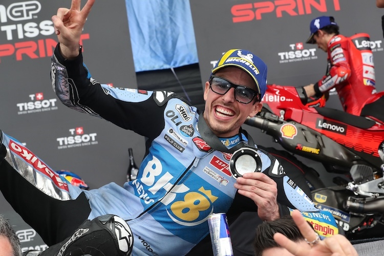 Alex Marquez: Jubel über Platz 2