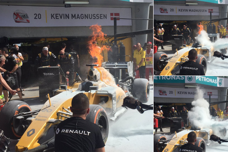Feuer bei Renault!